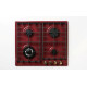 Газова панель FHGR 2744 VGHT Burgundy