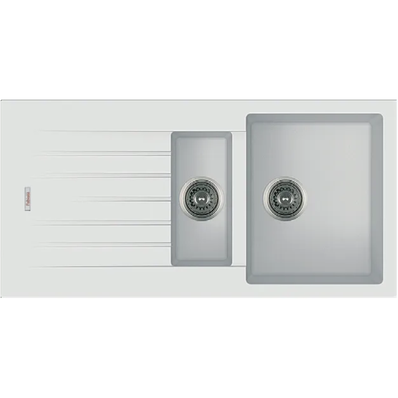 Гранітна мийка Classic 100x50x15 Alpine White