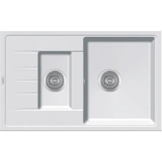 Гранітна мийка Classic 78x50x15 Alpine White