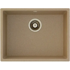 Гранітна мийка Quadro 53x46 Beige