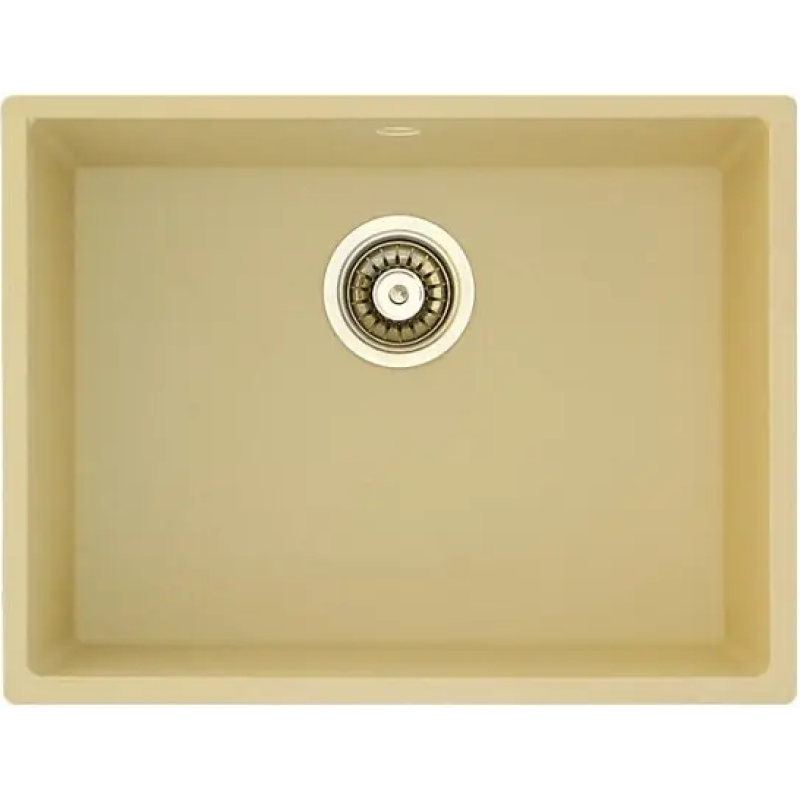 Гранітна мийка Quadro 53x46 Cream