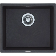 Гранітна мийка Quadro 45x40 Antracit