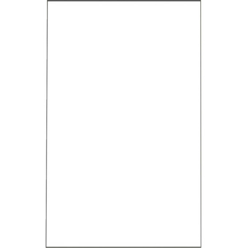 Панель Compact HPL 12мм. Мат, 697x4200x12mm, біле ядро 1059 - Пломбір
