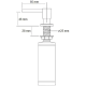 FASD 41 Nano Gold (дозатор для мила)