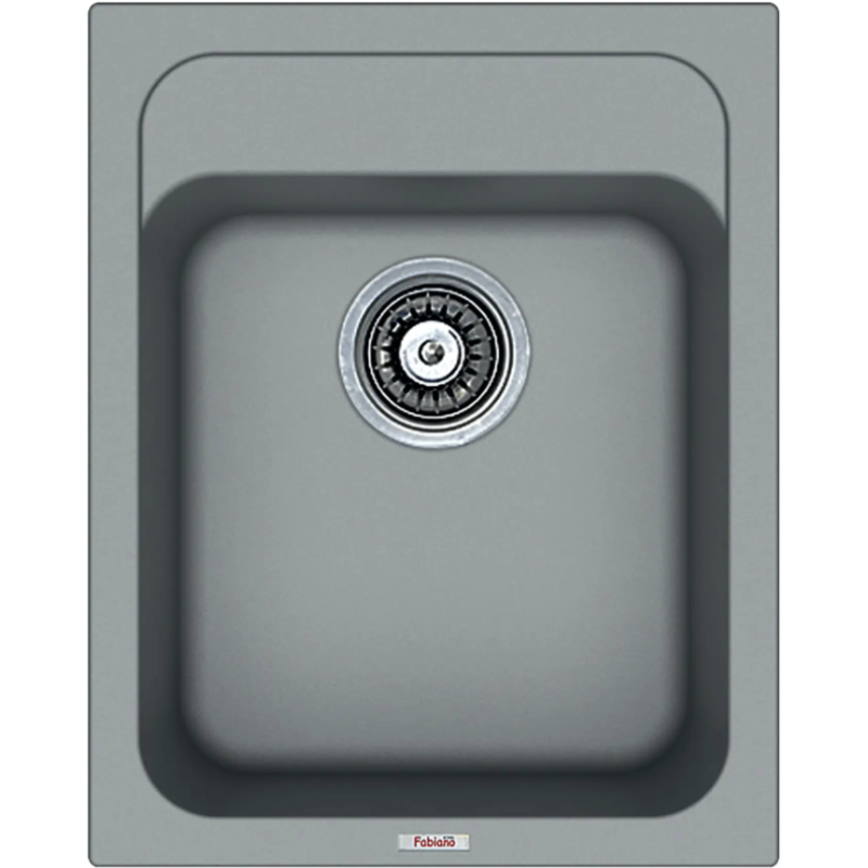 Гранітна мийка Classic 40x50 Grey Metallic