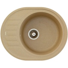 Гранітна мийка Arc 62x50 Beige