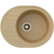 Гранітна мийка Arc 62x50 Beige