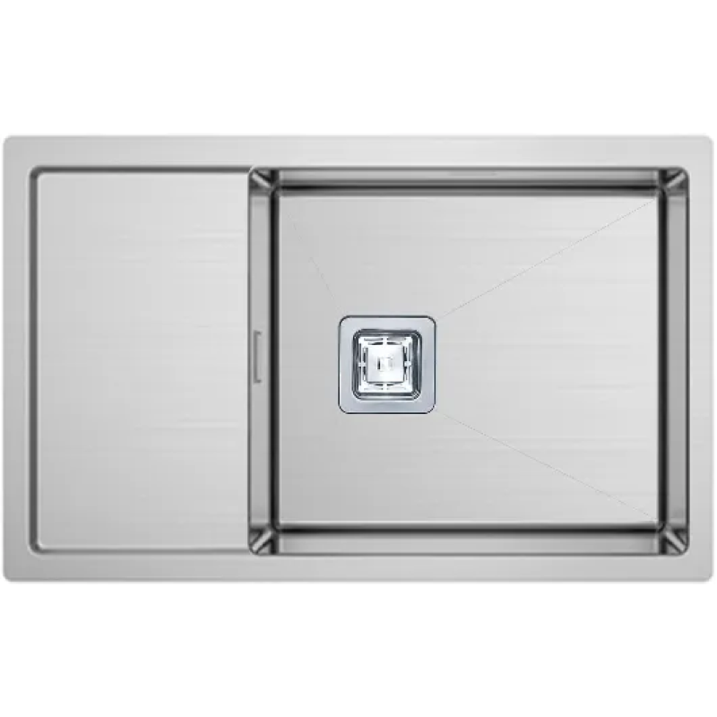 Нерж. мийка Quadro 70 D (70x44) 1,20 мм