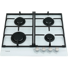 Газова варильна панель FHG 1244 VGH White Glass