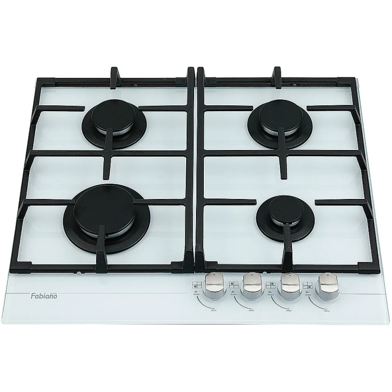 Газова варильна панель FHG 1244 VGH White Glass
