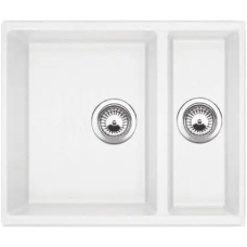 Гранітна мийка Quadro 56x46x15 Alpine White