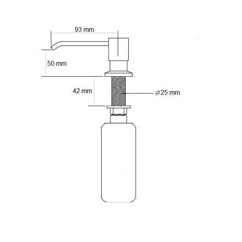 FASD 35 Inox (дозатор для мила)