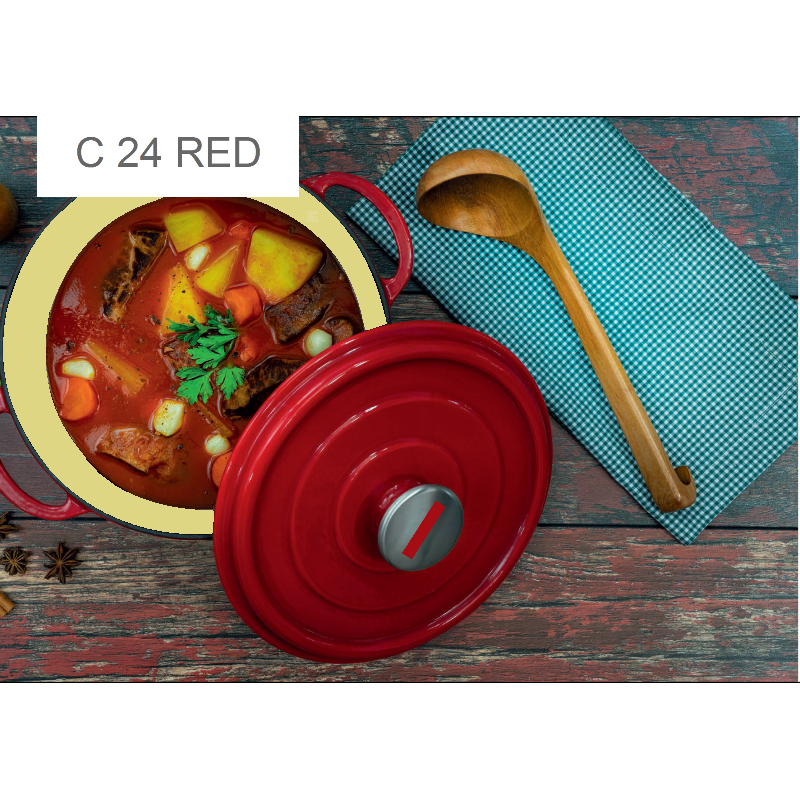 Чавунна каструля C 240 Red