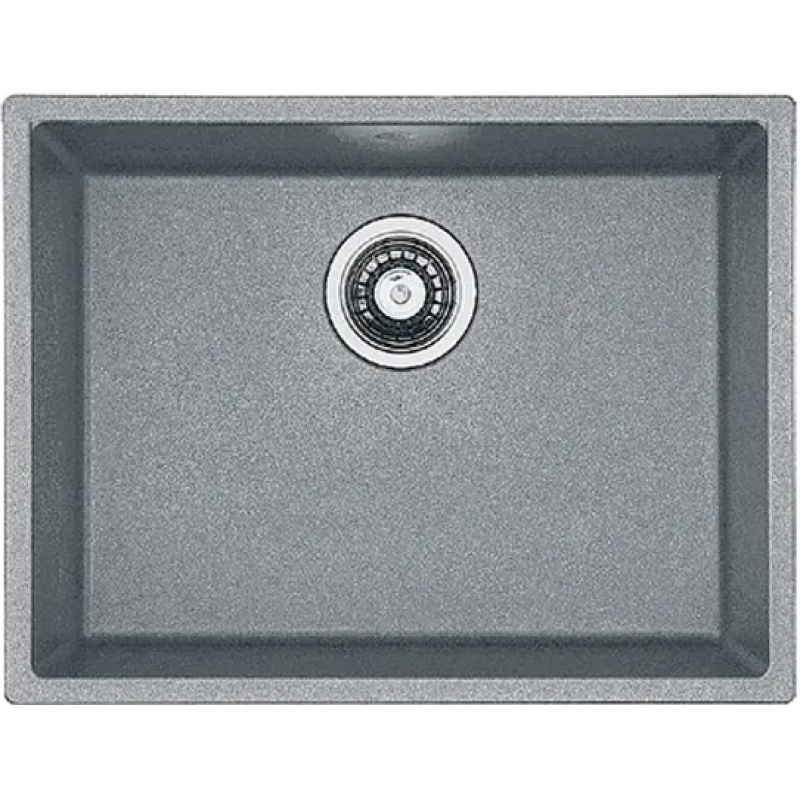 Гранітна мийка Quadro 53x46 Titanium