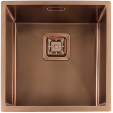 Нерж. мийка Quadro 44 R10 Nano Copper