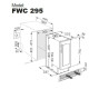 Винна шафа FWC 295 Inox