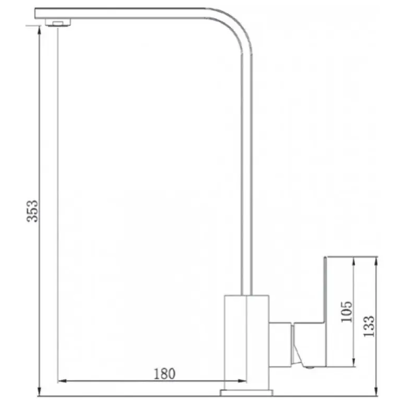 Кухонний змішувач SKF 870 ST Inox
