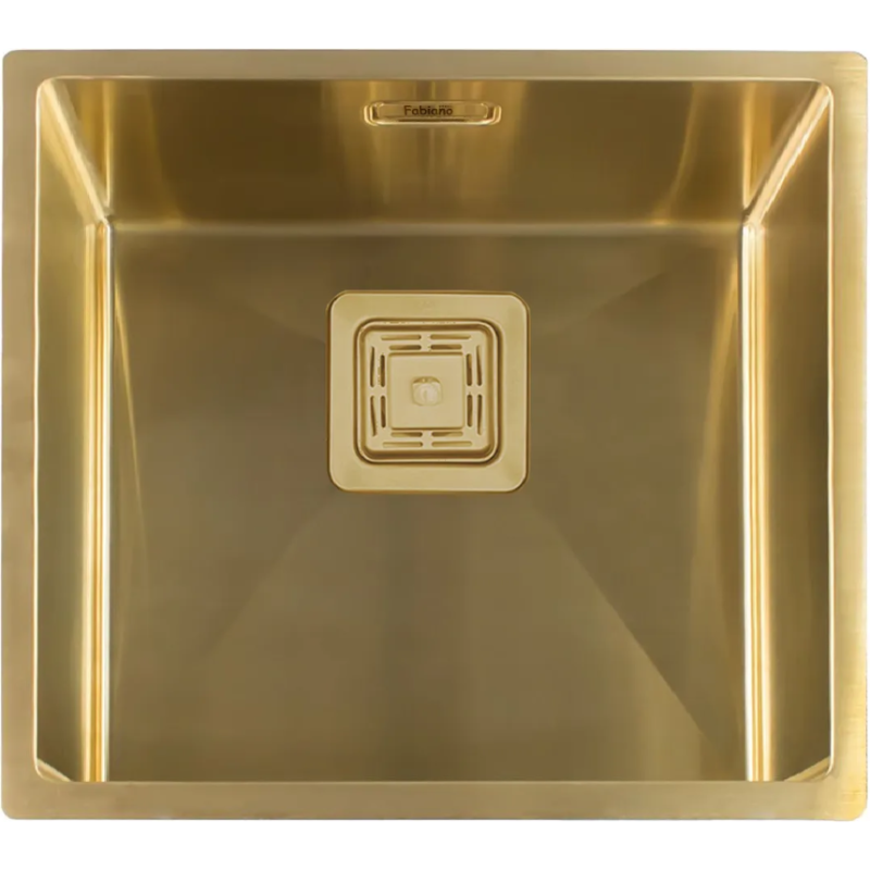 Нерж. мийка Quadro 49 R10 Nano Gold (49x44) 1,20 мм