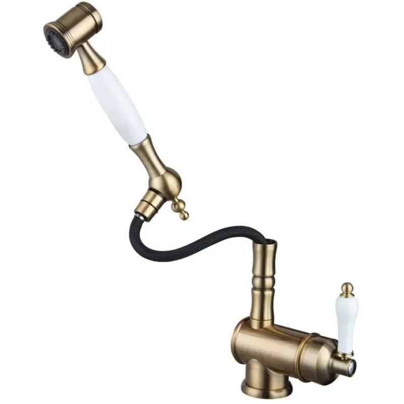 Кухонний змішувач FKM 67P SS Brass Antique