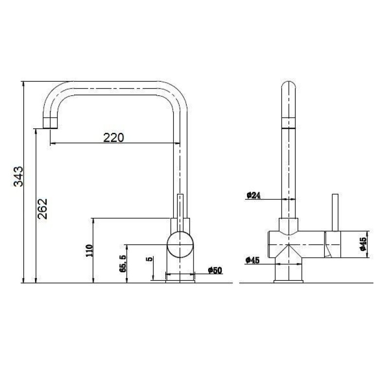 Кухонний змішувач FKM 32 SS Inox