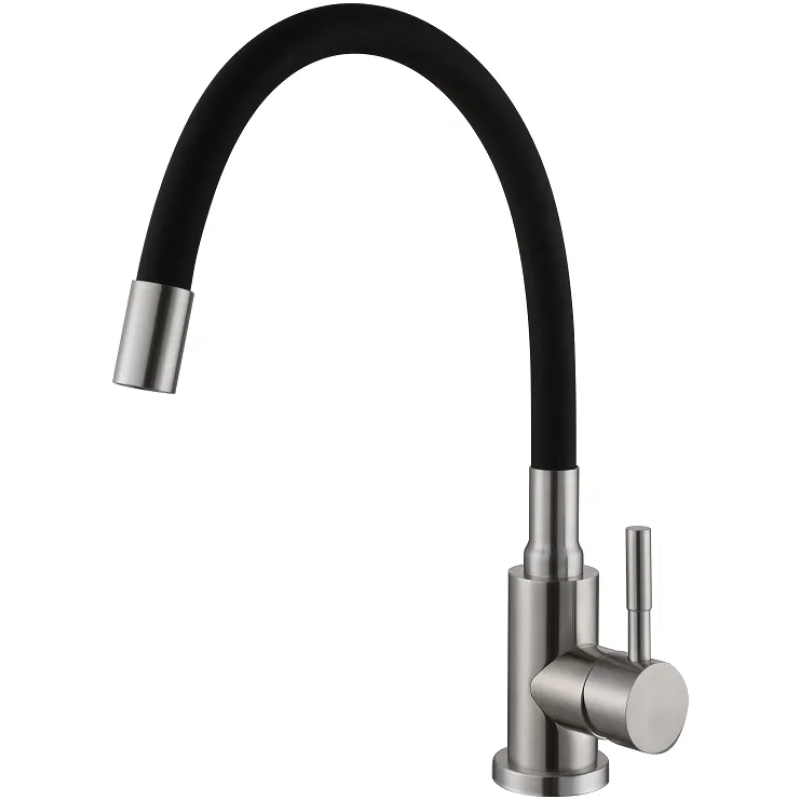 Кухонний змішувач FKM 56 SS Flex Inox (Black)