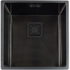 Нерж. мийка Quadro 44 R10 Nano Graphite
