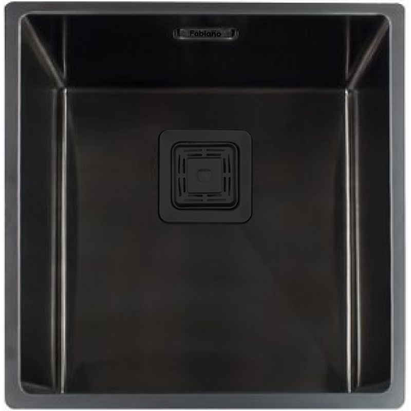Нерж. мийка Quadro 44 R10 Nano Graphite