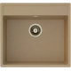 Гранітна мийка Quadro 56x51 Beige