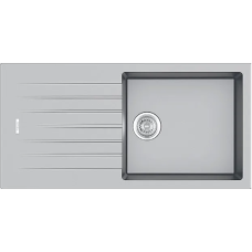 Гранітна мийка Classic 100x50 Grey Metallic