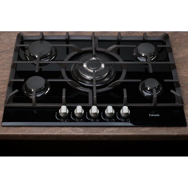 Газова панель FHG 1055 VGHT Black Glass