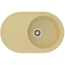 Гранітна мийка Arc 77x50 Cream