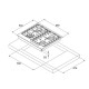 Газова панель FHGR 2744 VGHT Antracit