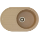 Гранітна мийка Arc 77x50 Beige