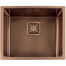 Нерж. мийка Quadro 53 Nano Cooper R10 (53x44) 1,20 мм