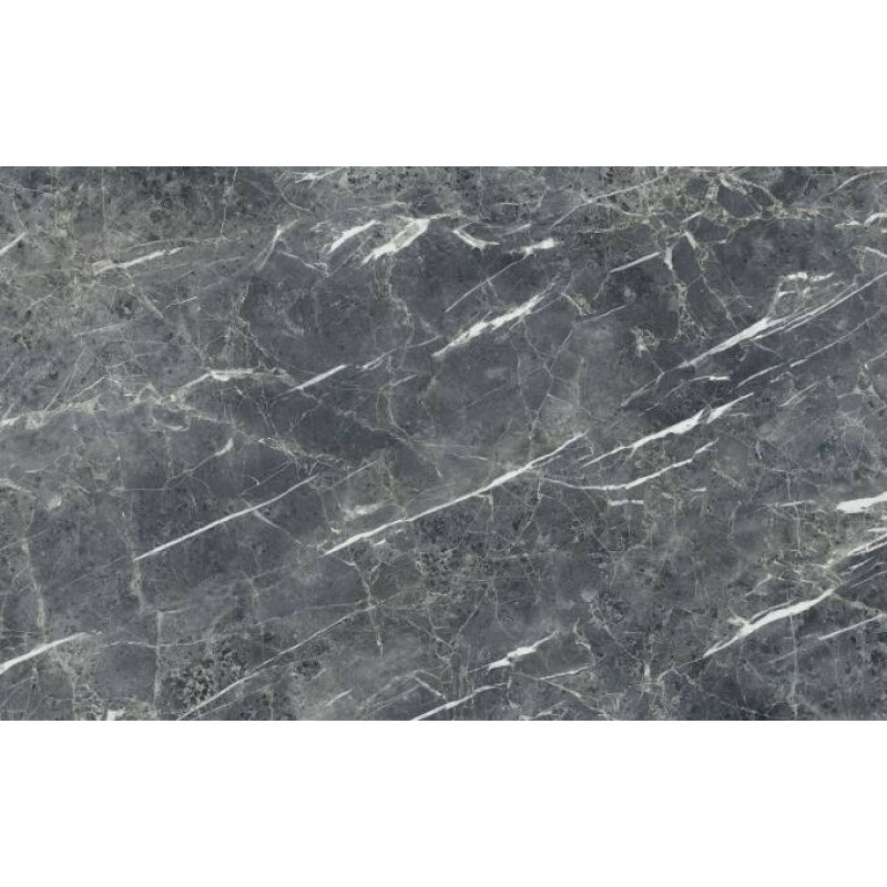 Панель Compact HPL 12 мм. Стоун (1400*4200*12мм) чорне ядро 5702 - Сталевий Мармур