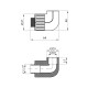 Коліно PPR Rozma 20х1/2" РЗ