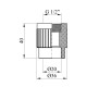 Муфта PPR Rozma 20х1/2" РВ