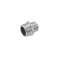 Ніпель перехідний посилений LexLine 1/2"х3/8" ЗЗ нікельований НК0540-Вн