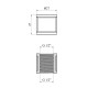 Муфта посилена LexLine 1/2" ВВ латунна УК0305-В