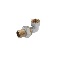 Згін-американка кутова STA 1/2" ВЗ нікельована
