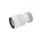 Гофра для унітаза ANIplast D-110 мм 230-500 мм К828
