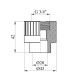 Муфта PPR Rozma 20x3/4" РВ