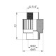 Муфта PPR Rozma 20х3/4" РЗ