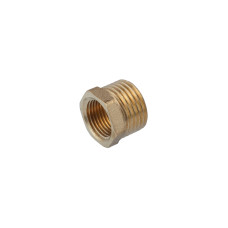 Футорка посилена LexLine 1/2"х3/8" ЗВ латунна УК0701-В