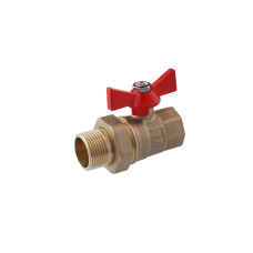 Кран-американка STA 3/4" ВЗ PN25 метелик, латунний
