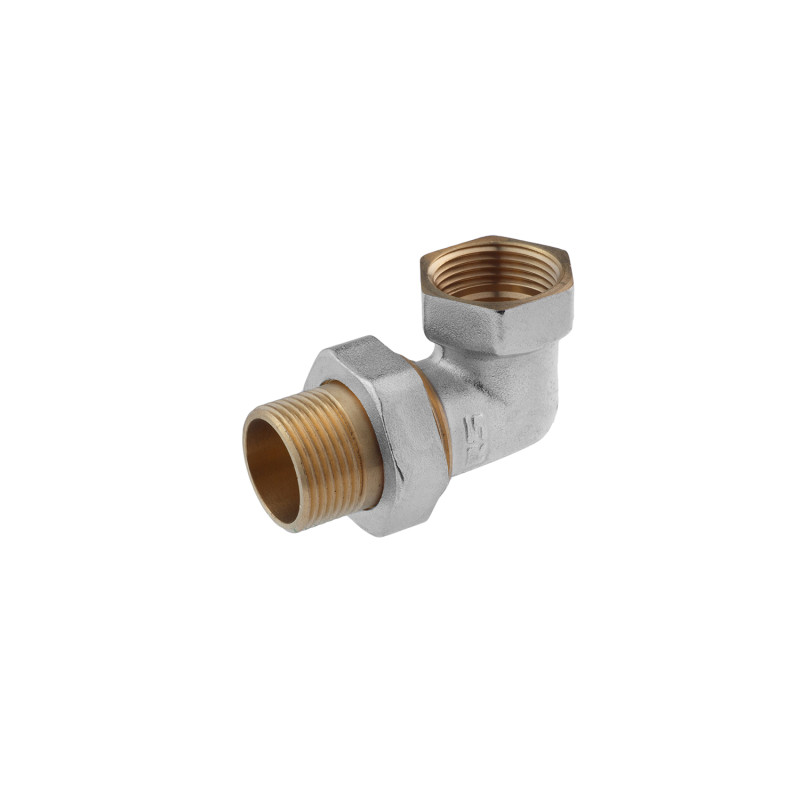 Згін-американка кутова STA 3/4" ВЗ нікельована