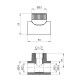 Трійник PPR Rozma 25x1/2" РВ