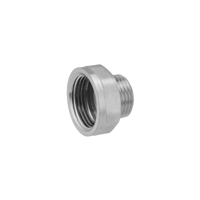 Перехід посилений LexLine 3/4"х1/2" ВЗ нікельований НК0603-Вн