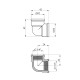 Кутник посилений LexLine 3/4" ВВ латунний УК0102-В