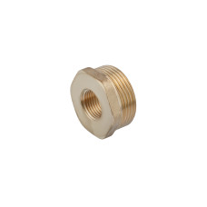 Футорка посилена LexLine 1"х1/2" ЗВ латунна УК0704-В